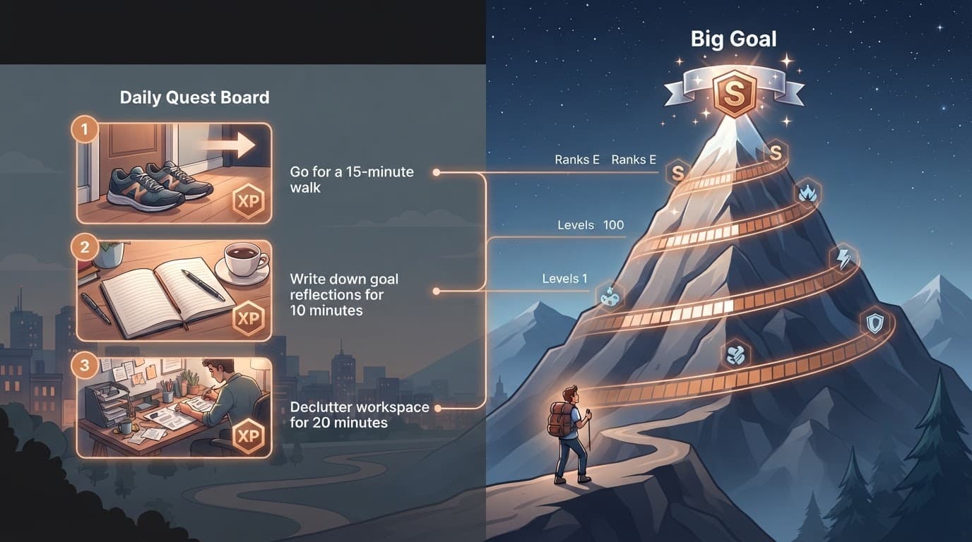 Small Daily Actions That Actually Move You Toward Big Goals